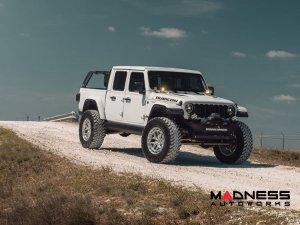 Jeep Gladiator Custom Wheels - HFX-1 by Vossen - Polished Silver Jeep Gladiator Custom Wheels - HFX-1 by Vossen - Polished Silver